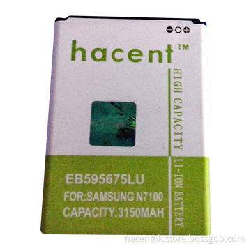 3,150mAh EB595675LU Battery for Samsung Galaxy NoteII/2 N7100 N7105